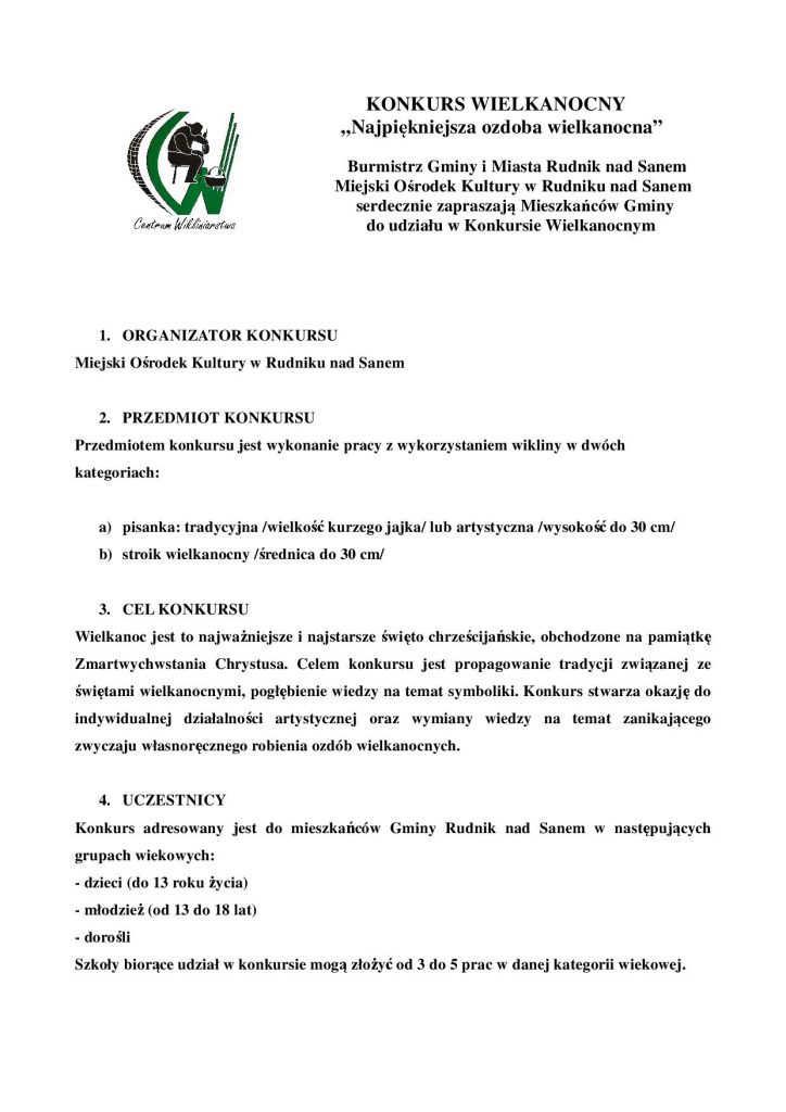 konkurs wielkanocny1