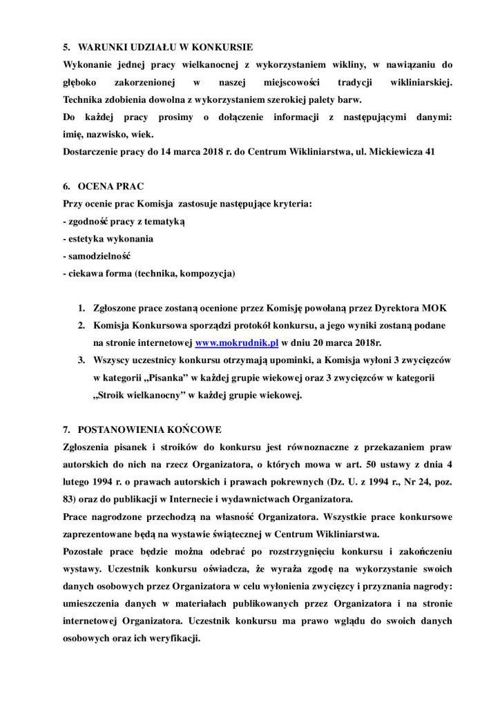 konkurs wielkanocny2